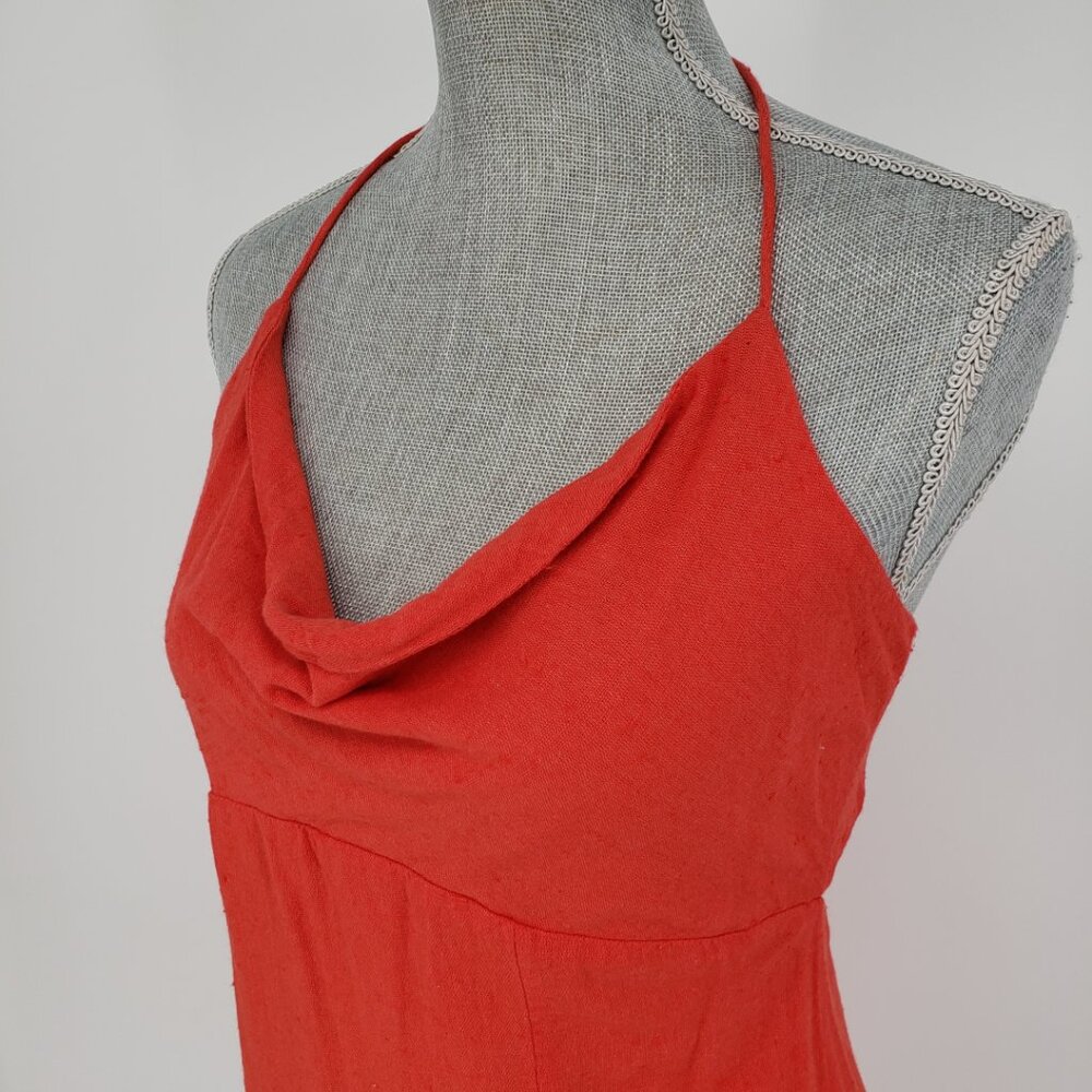 Free People Red Mini Slip Dress - Picture 9 of 12